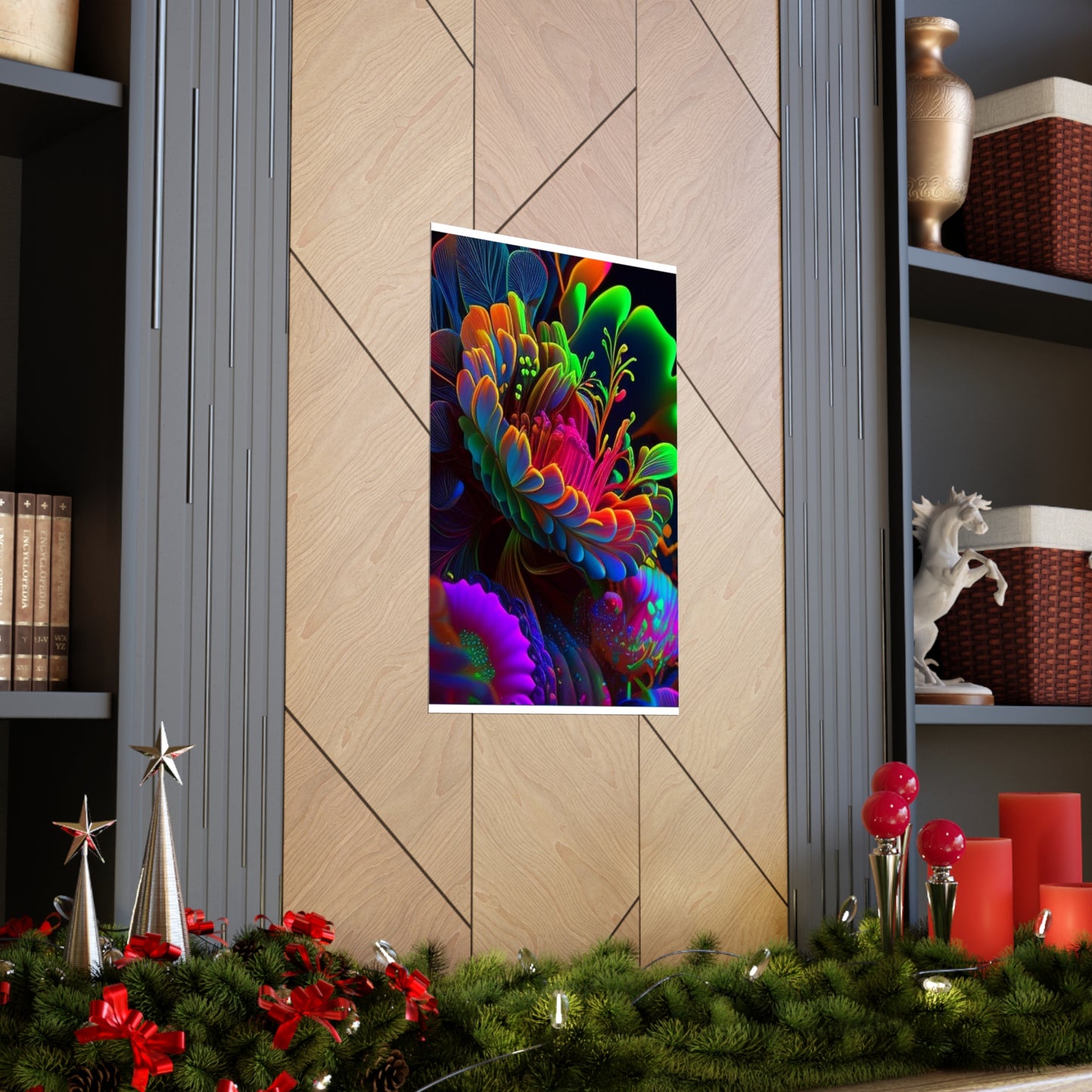 Premium Matte Vertical Posters Macro Florescent 2