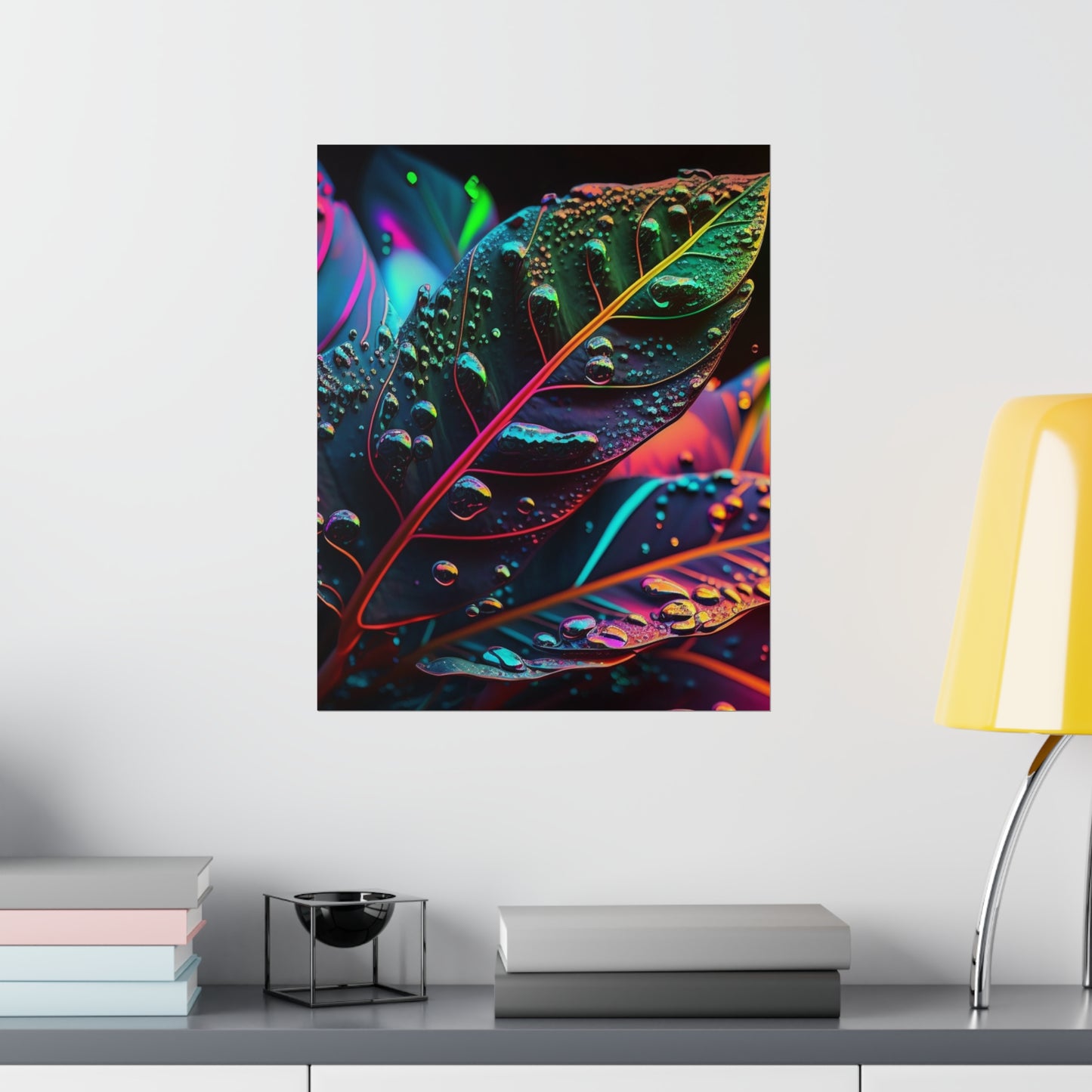 Premium Matte Vertical Posters Macro Florescent 3