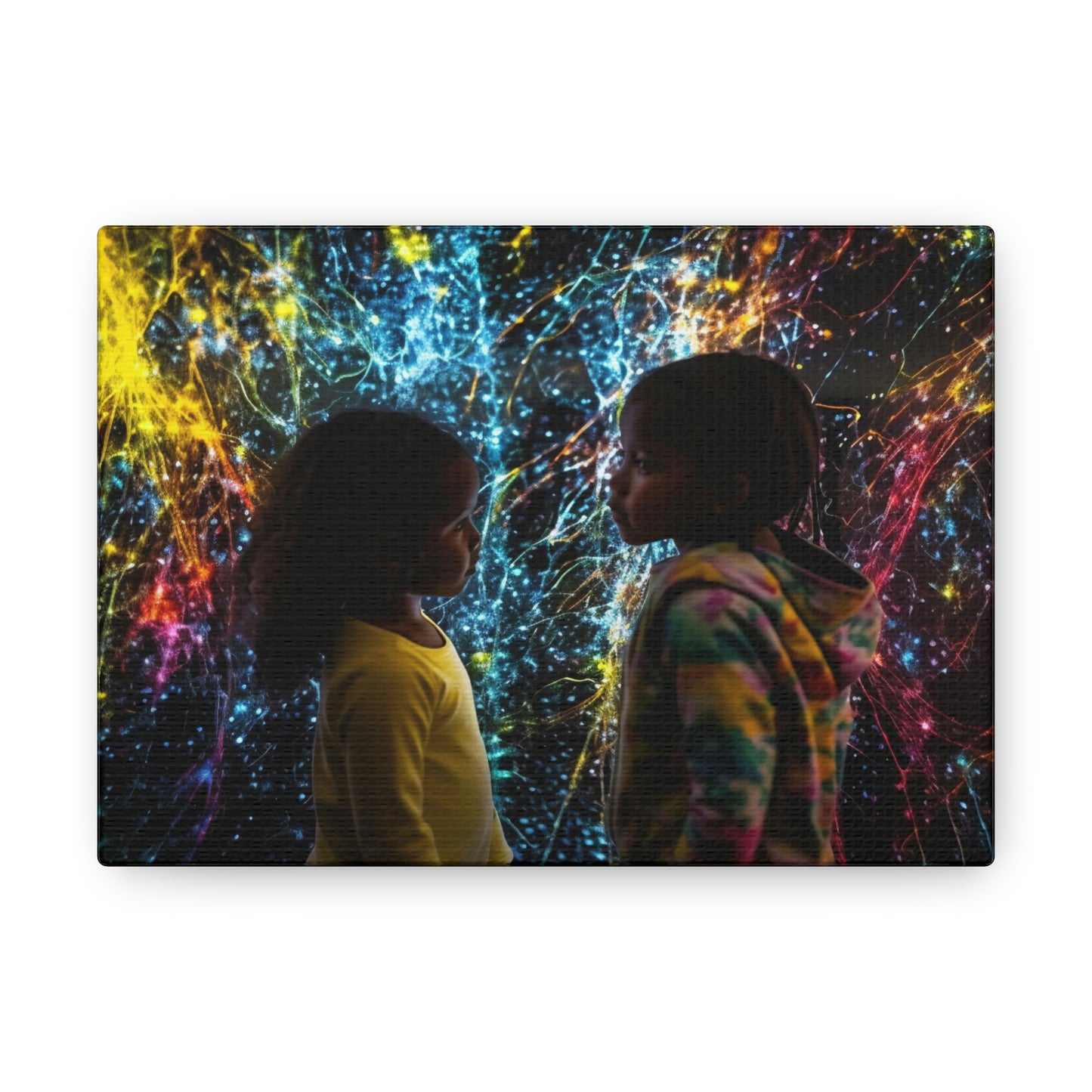 Canvas Gallery Wraps Kid Color Rain 2