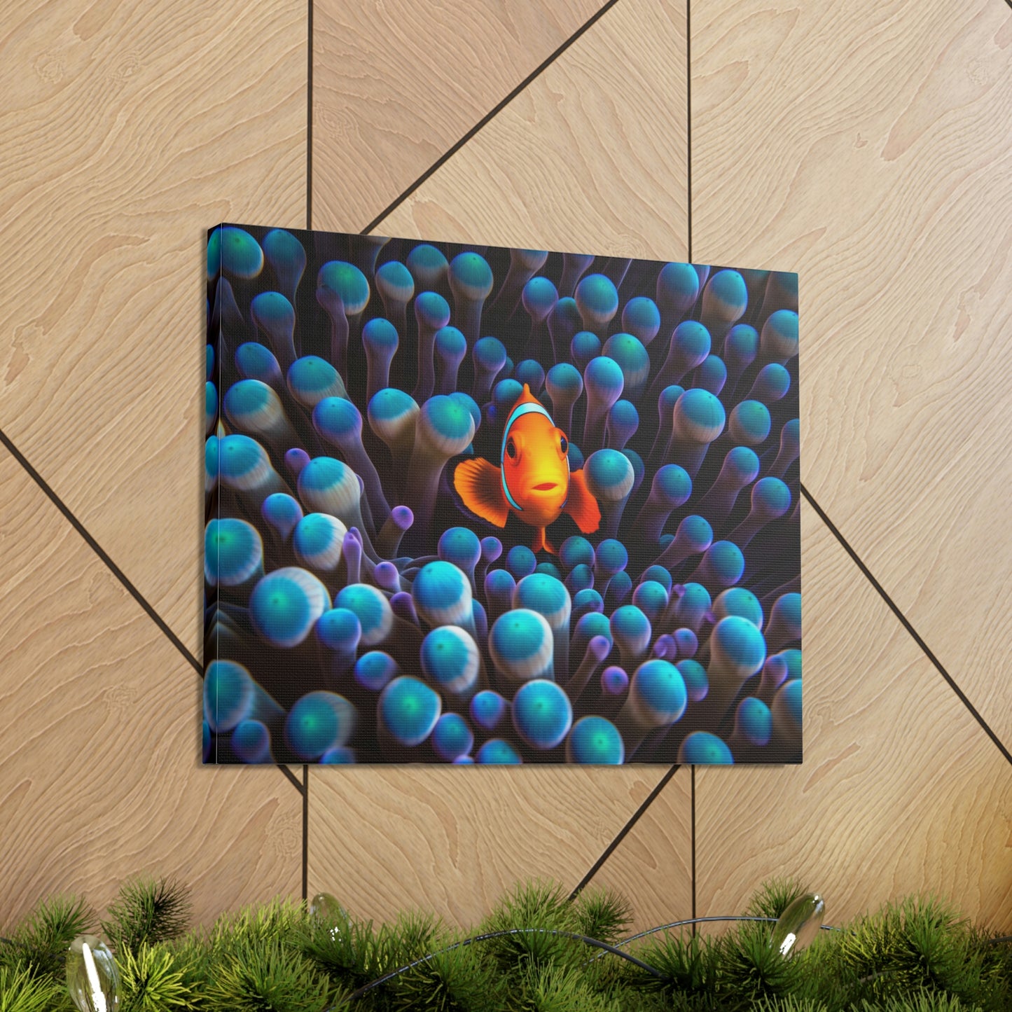 Canvas Gallery Wraps Clown Fish 1