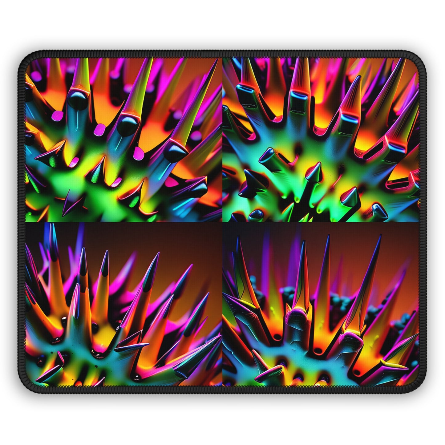 Gaming Mouse Pad  Macro Neon Spike