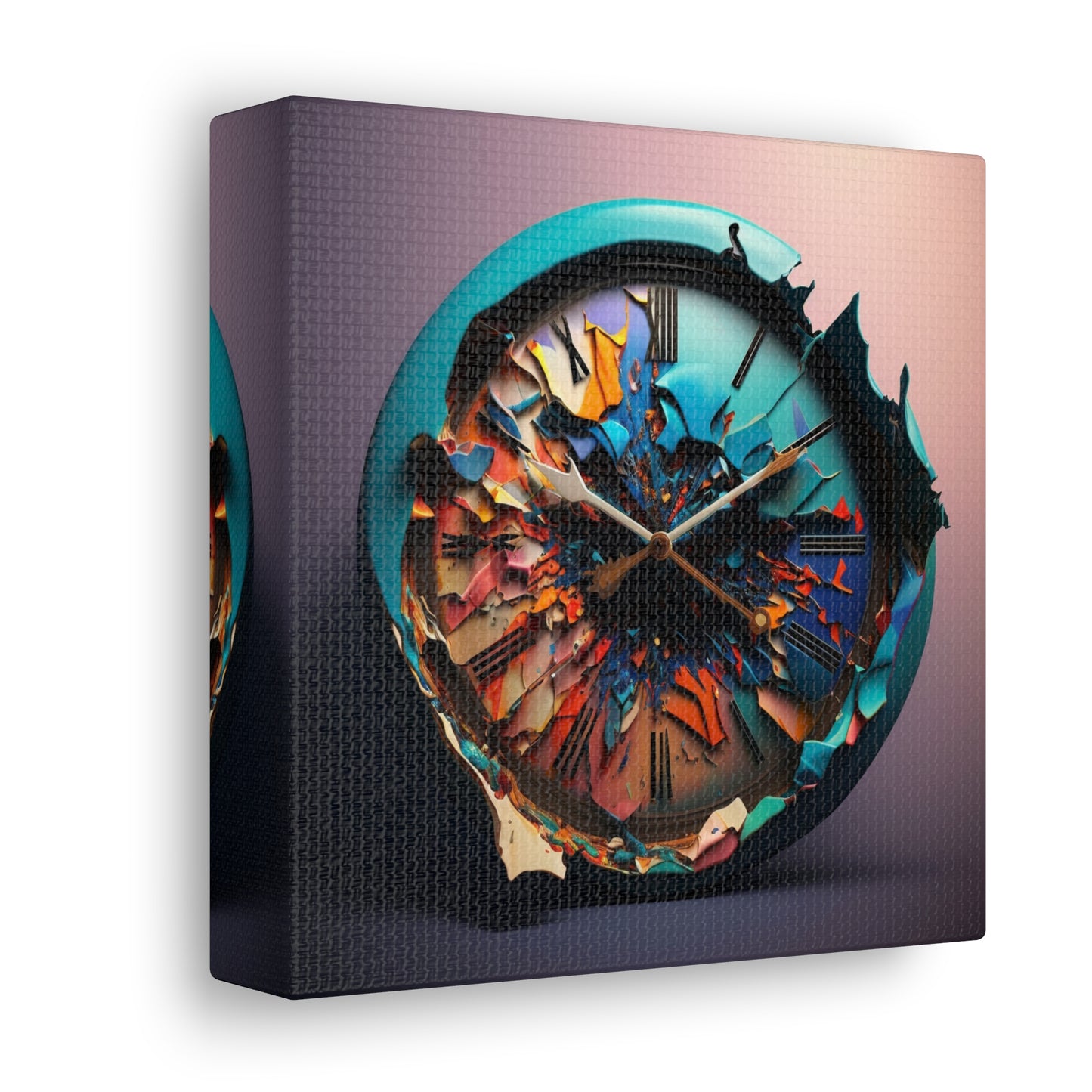 Abstract Color Clock 4