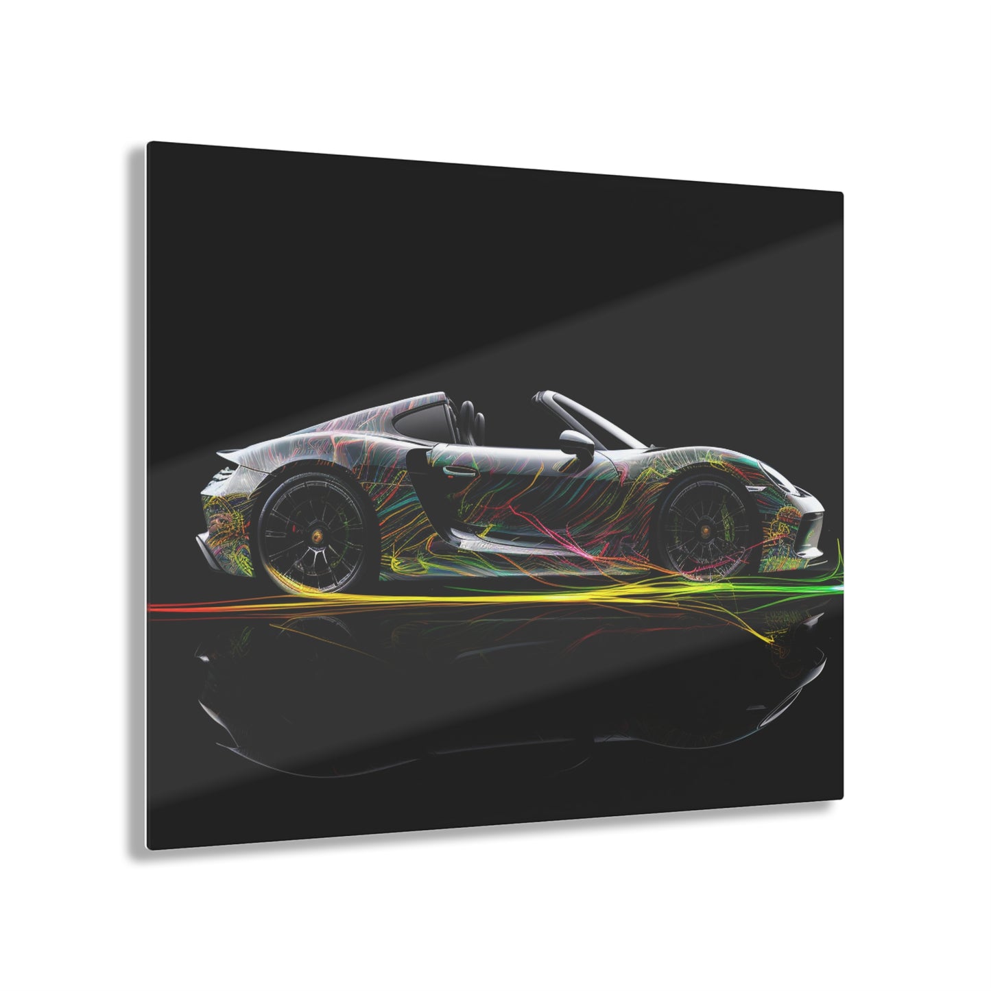 Acrylic Prints Porsche Line 1