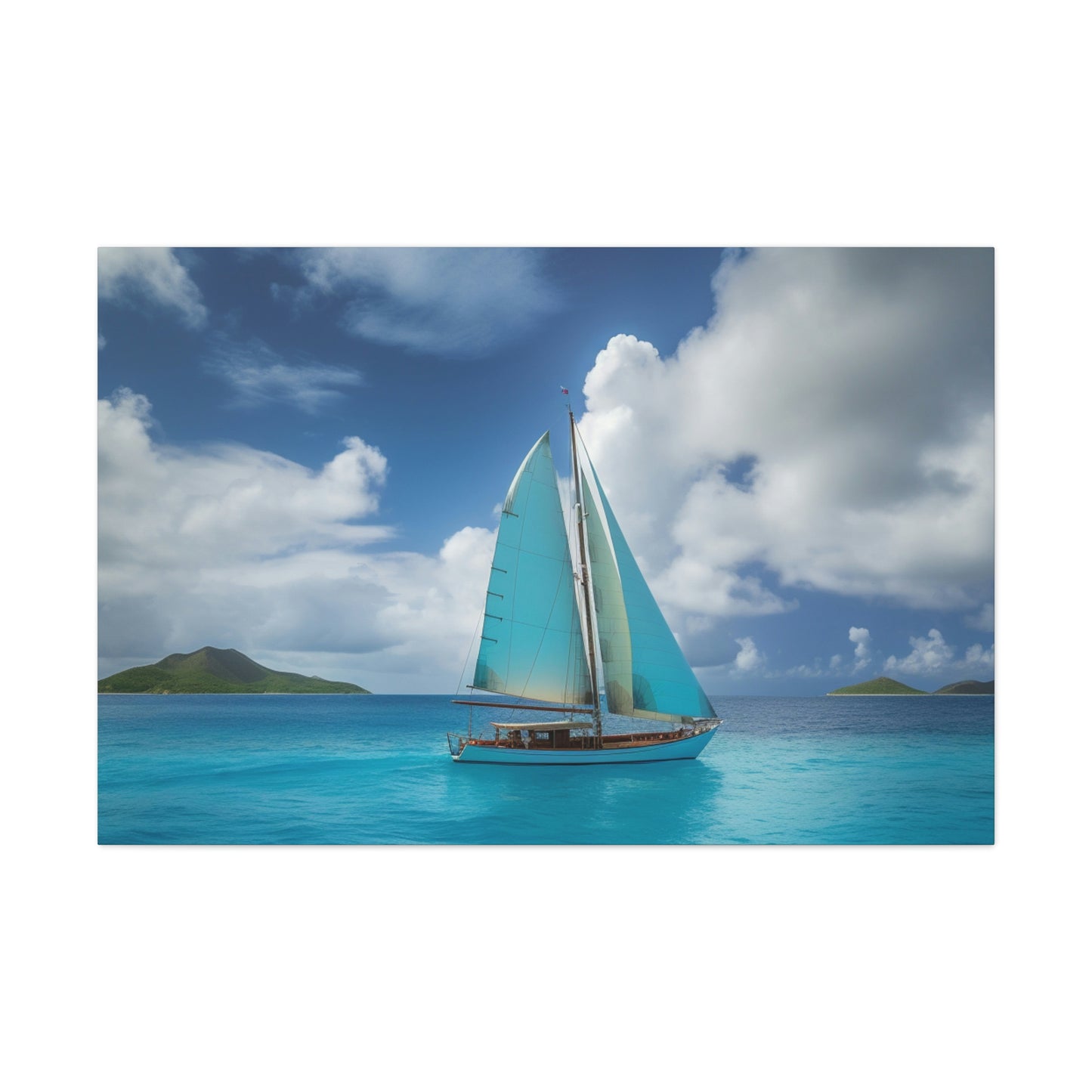 Sailboat Blue 3