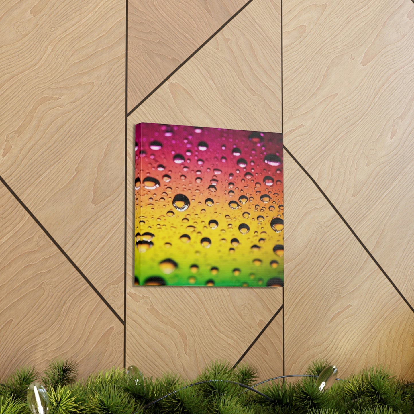 Canvas Gallery Wraps Water Drops