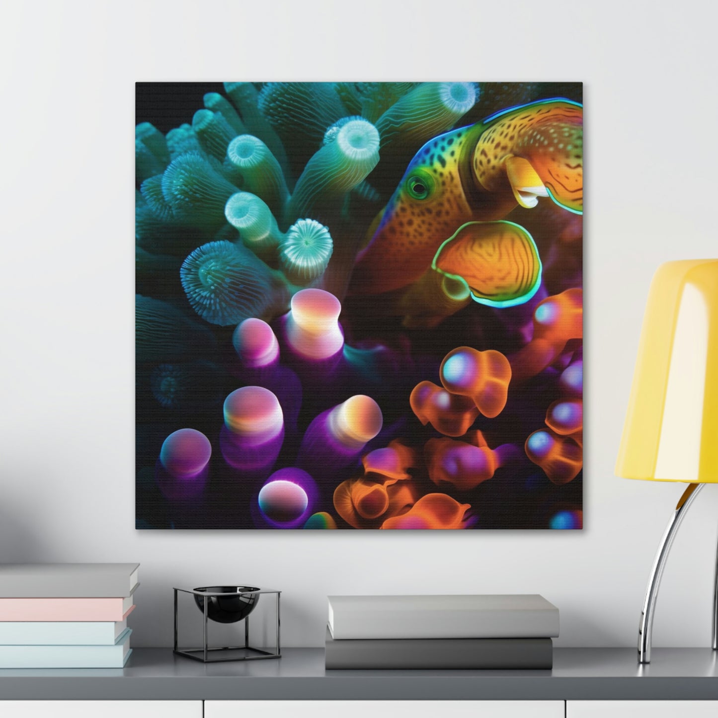 Canvas Gallery Wraps Ocean Anemone 2