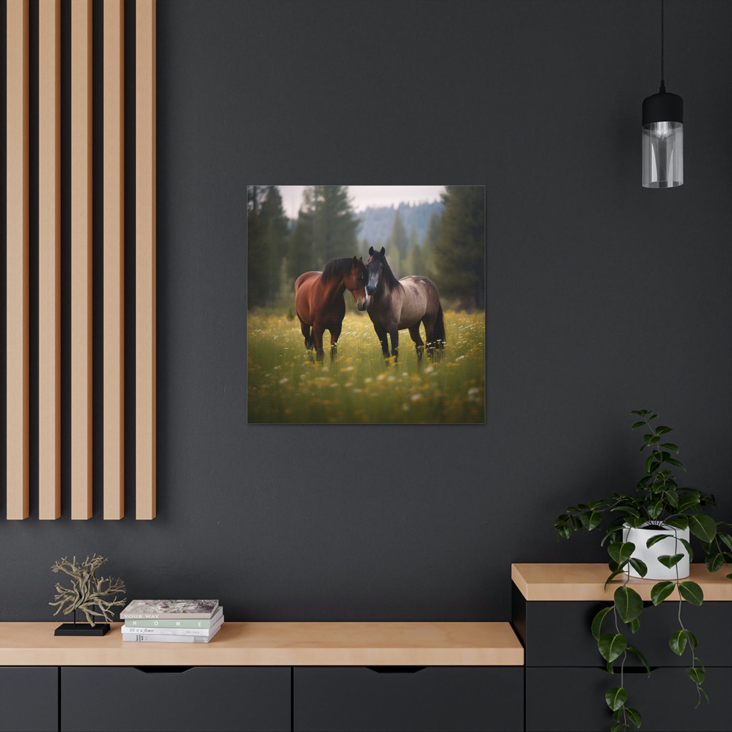 Canvas Gallery Wraps Horse Buddy 1