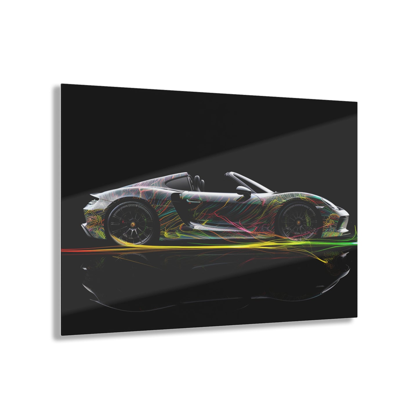 Acrylic Prints Porsche Line 1