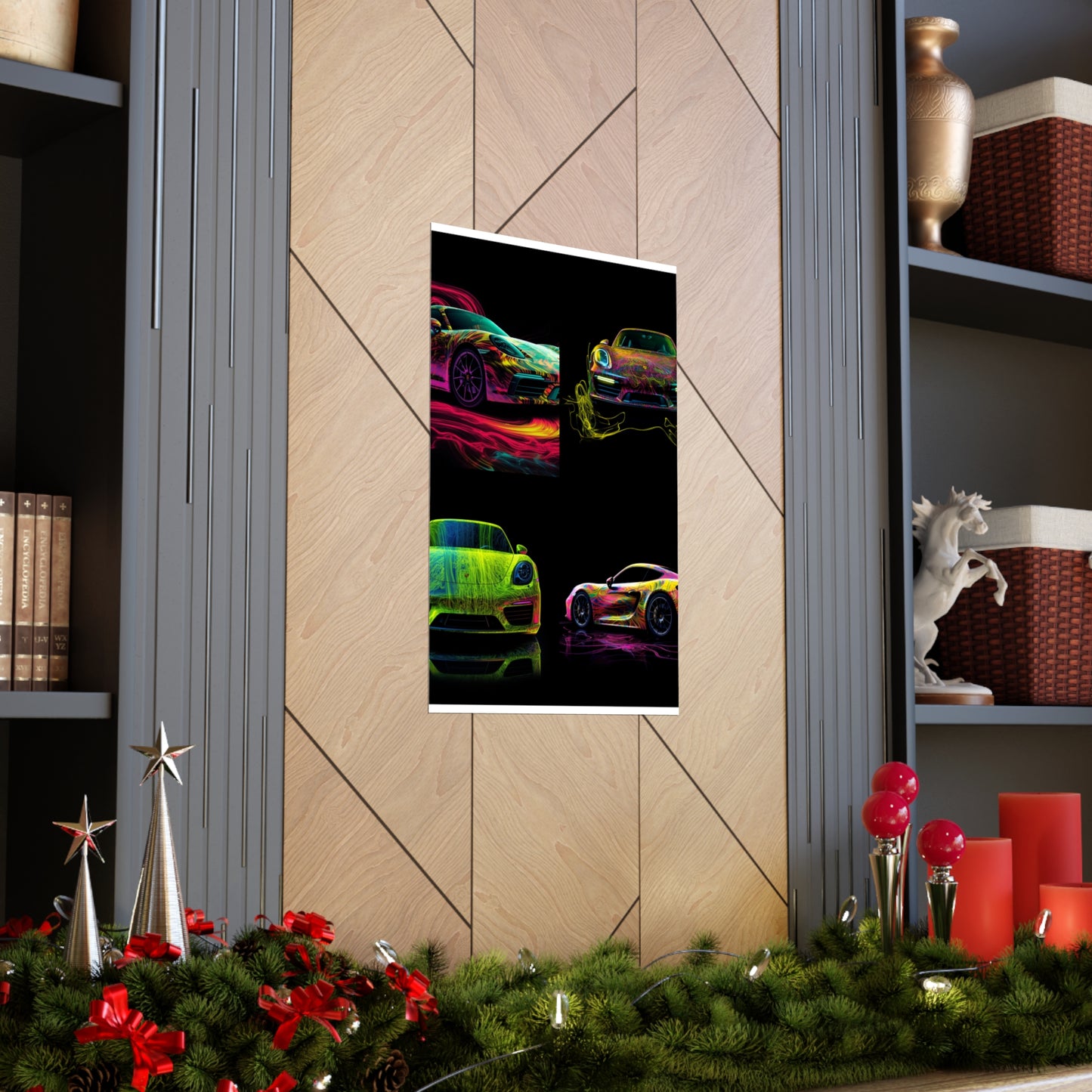 Premium Matte Vertical Posters Porsche Flair 5