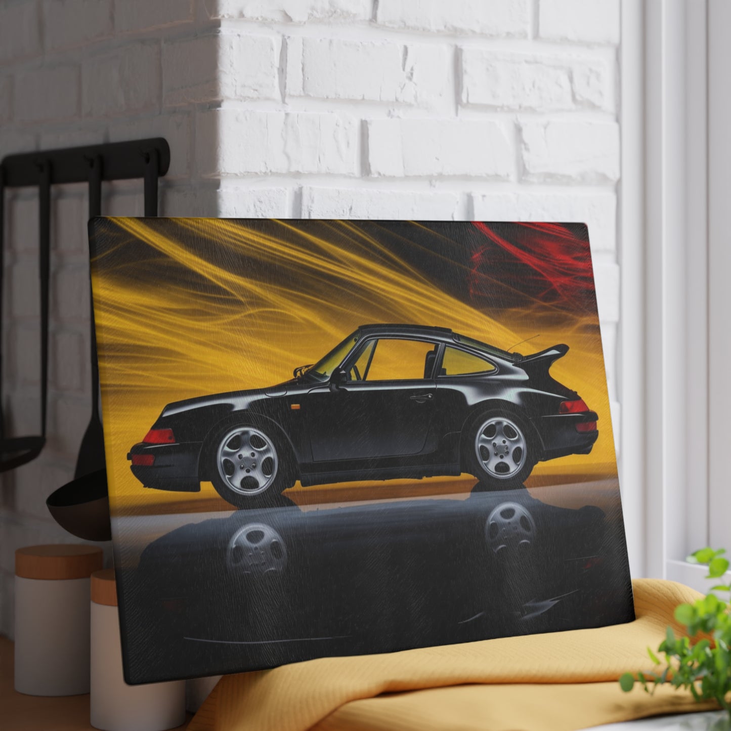 Glass Cutting Board Porsche 933 4