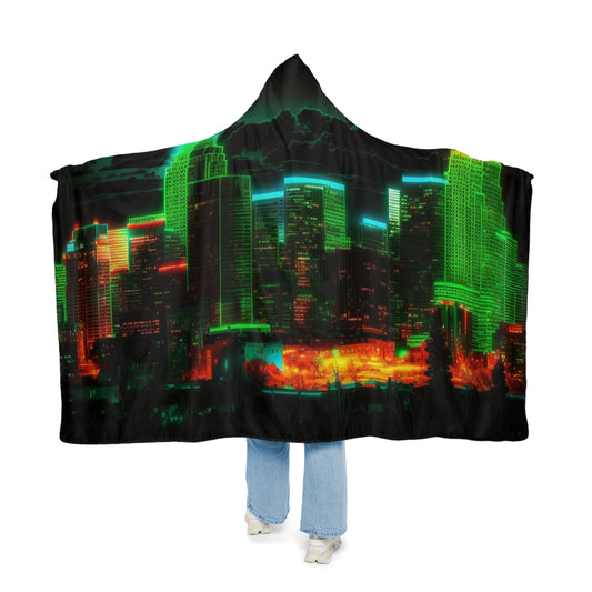 Snuggle Blanket Neon Denver 3