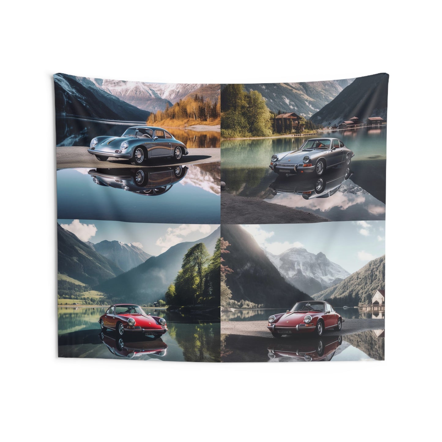 Indoor Wall Tapestries Porsche Lake 5