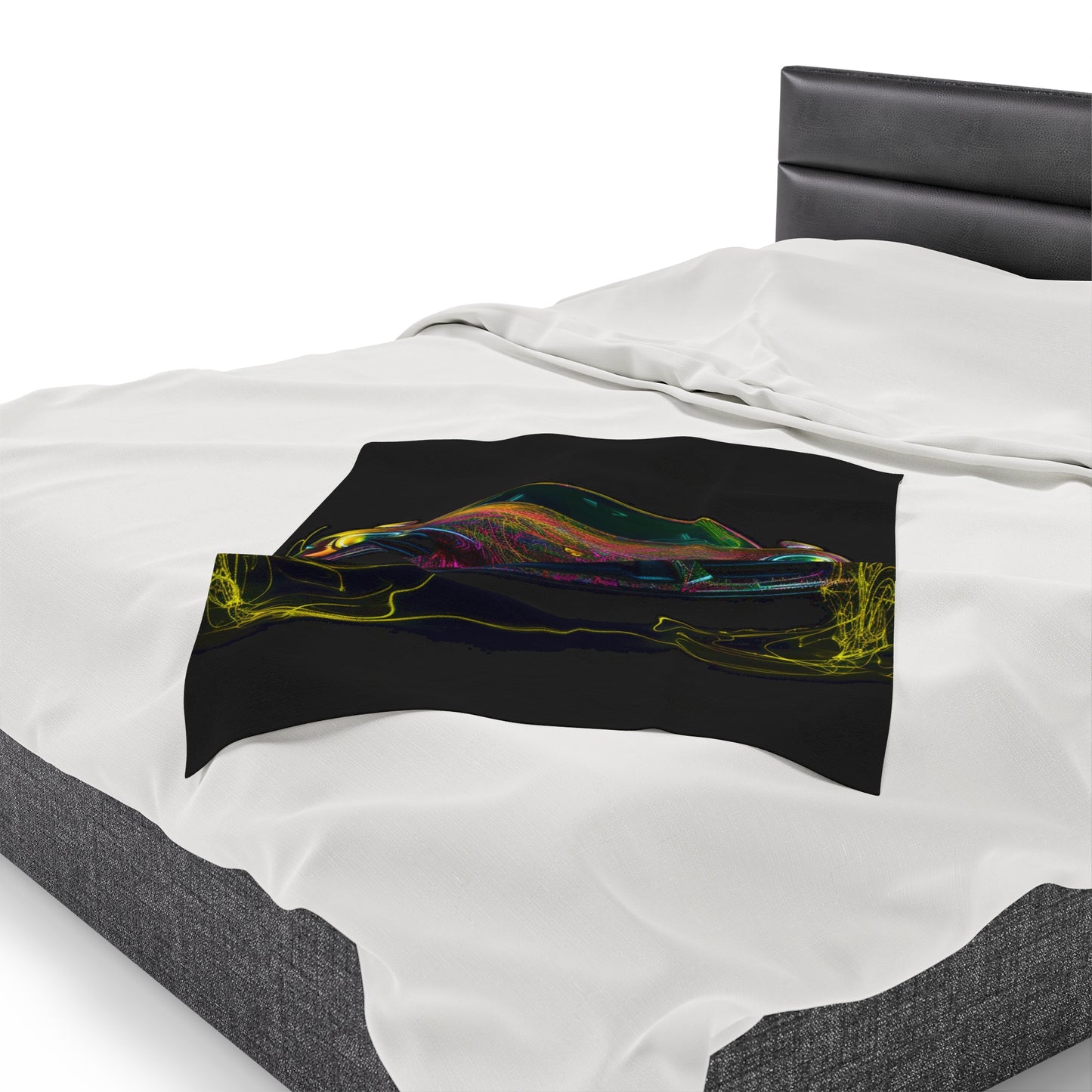 Velveteen Plush Blanket Porsche Flair 2