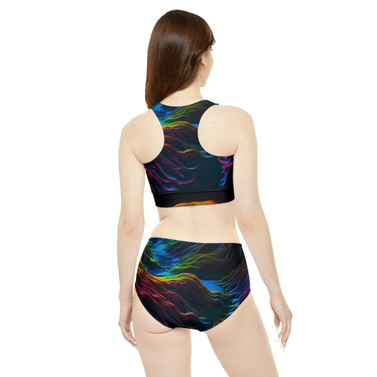 Sporty Bikini Set (AOP) Color Wave 2