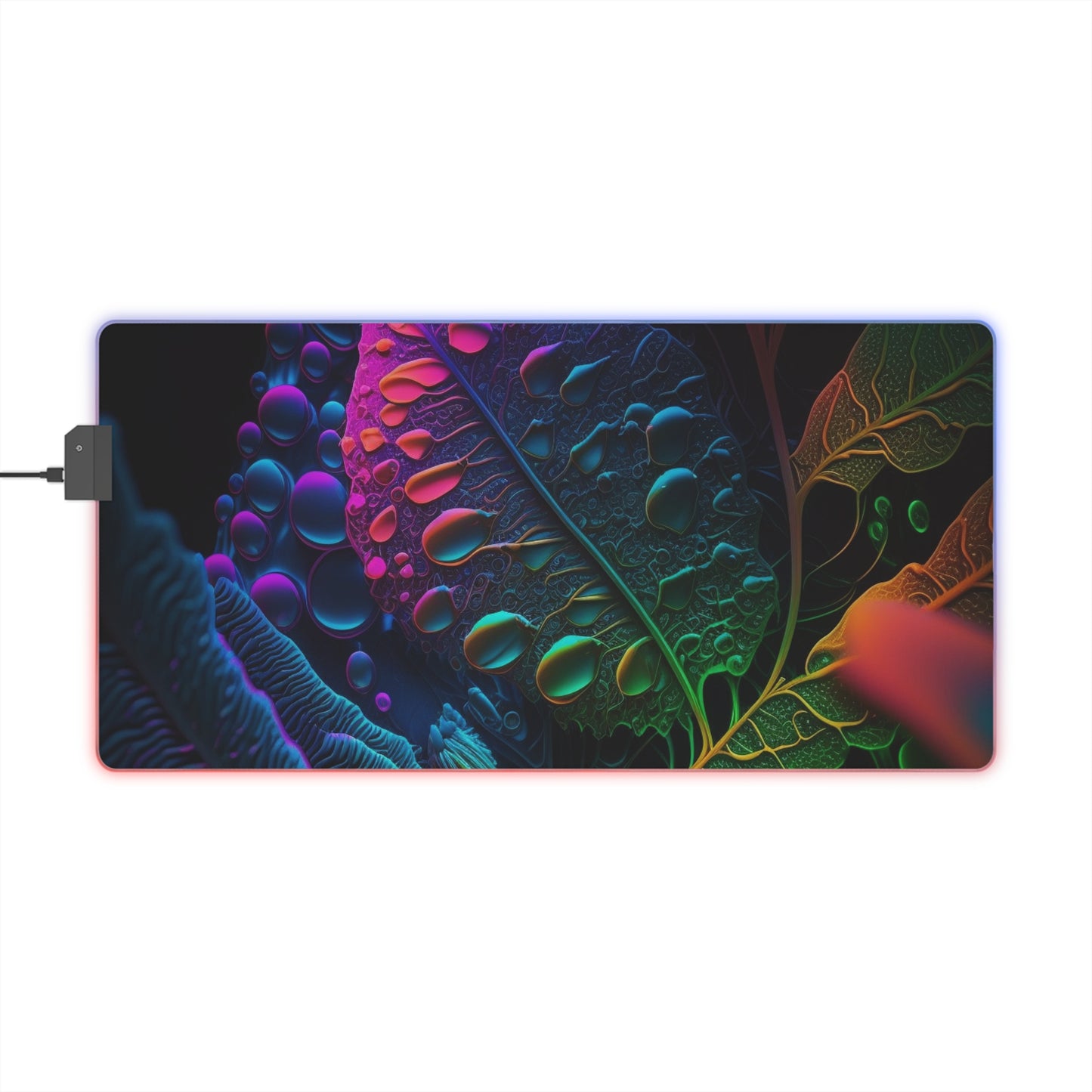 LED Gaming Mouse Pad Macro Reef Florescent 4