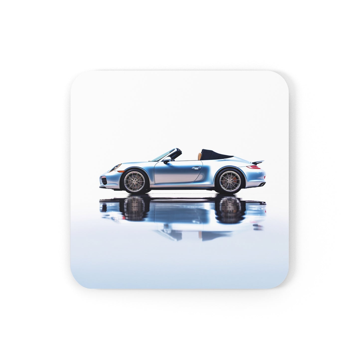 Cork Back Coaster 911 Speedster on water 1