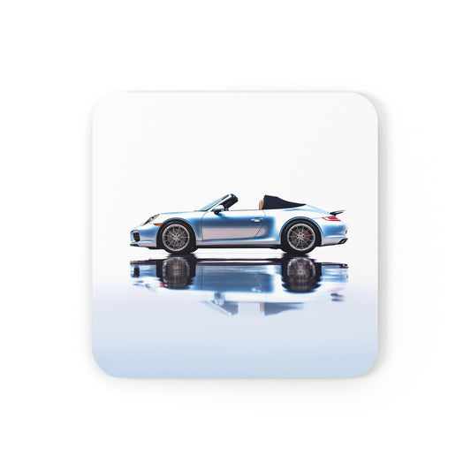 Cork Back Coaster 911 Speedster on water 1