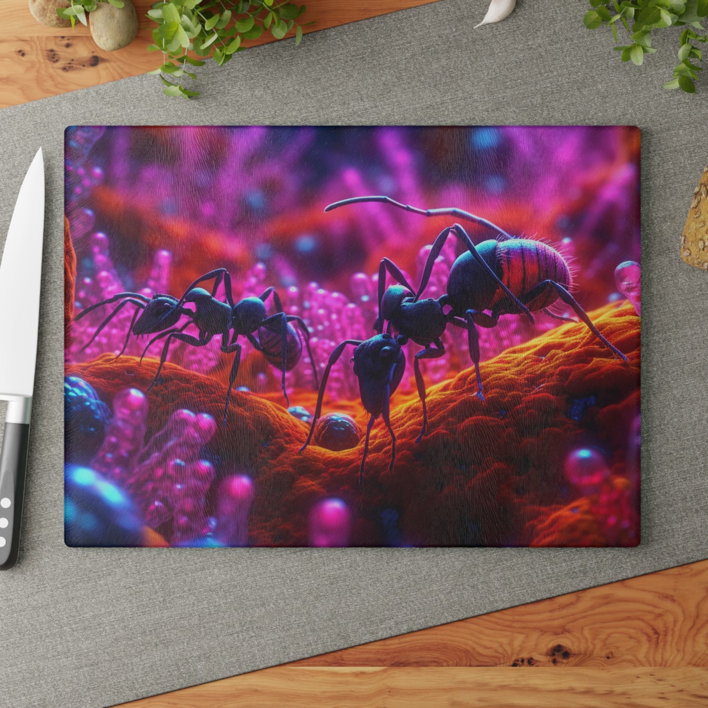 Glass Cutting Board Ants Home 4