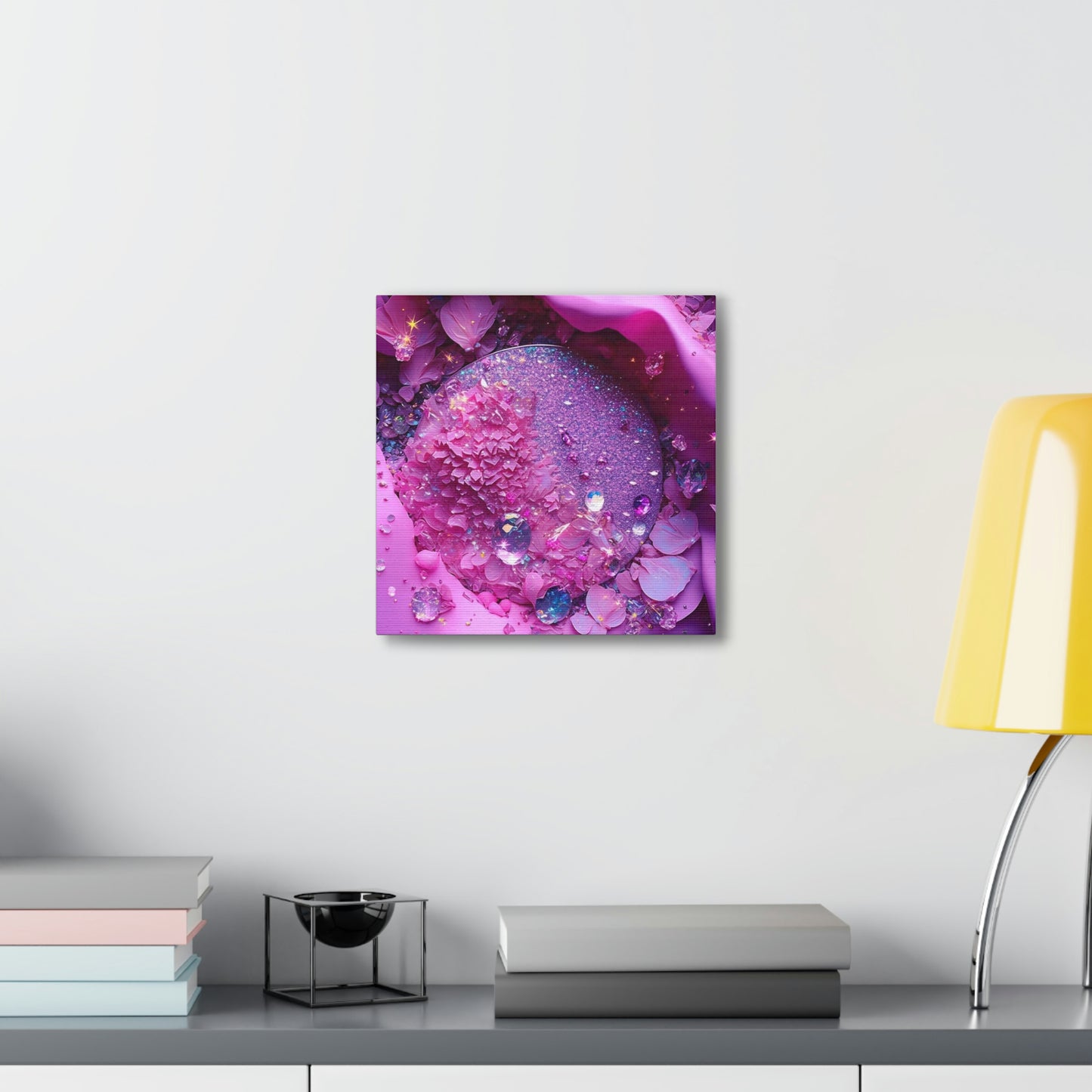 Pink Dimond Power rose abstract