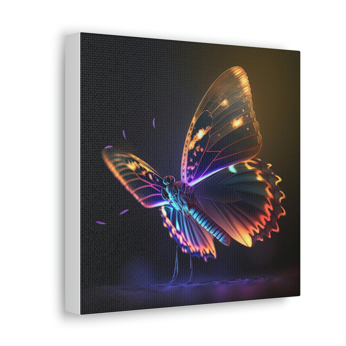 Butterfly neon glow