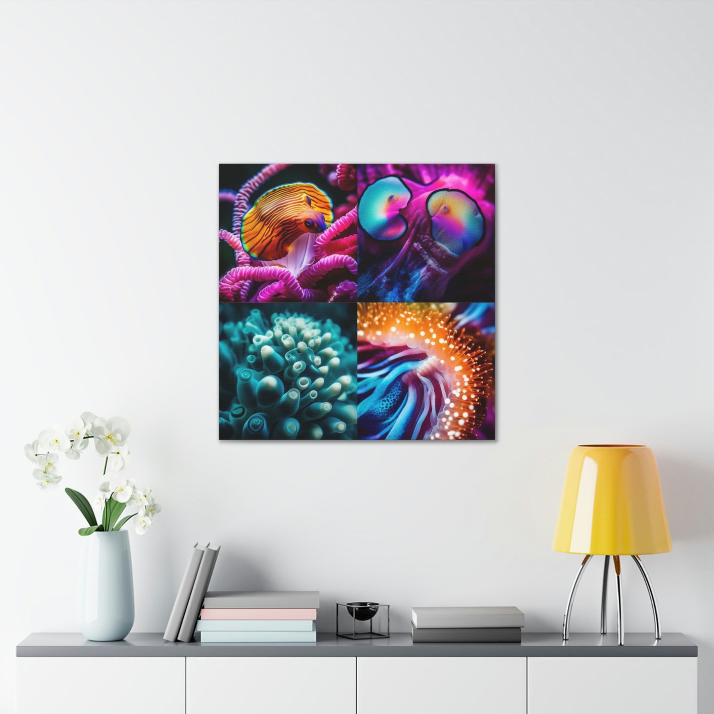 Canvas Gallery Wraps Ocean Anemone 1