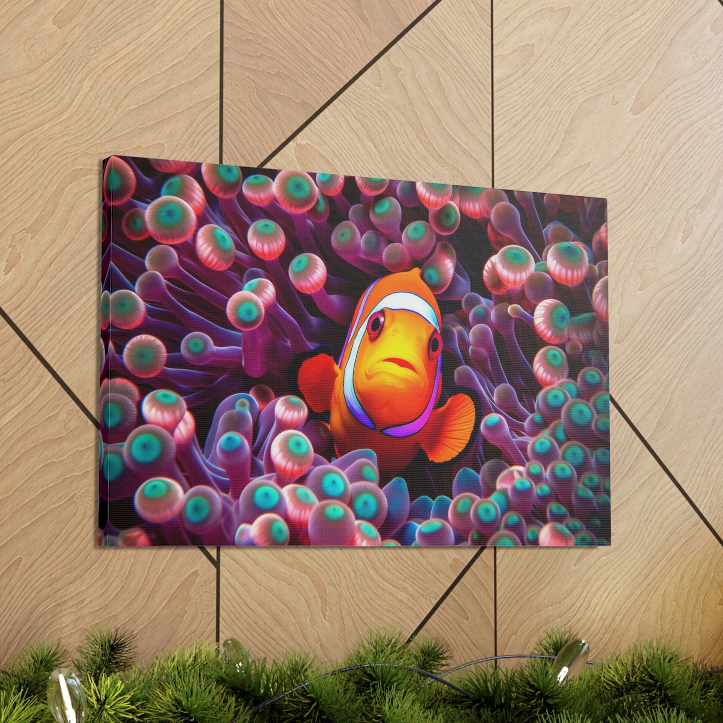 Canvas Gallery Wraps Clown Fish 4