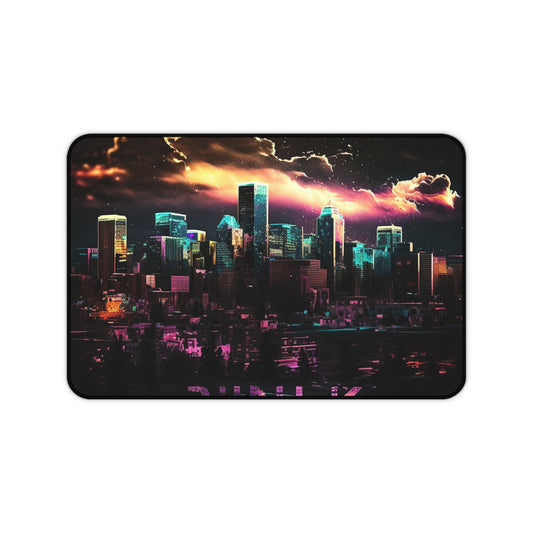 Desk Mat Neon Denver 1