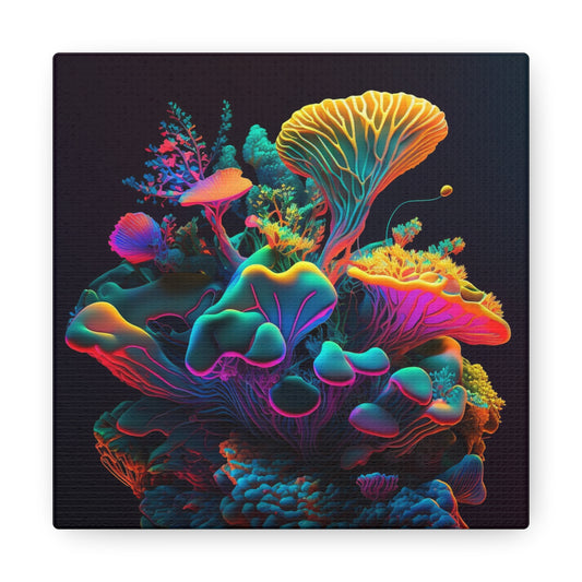 Canvas Gallery Wraps Macro Coral Reef 1