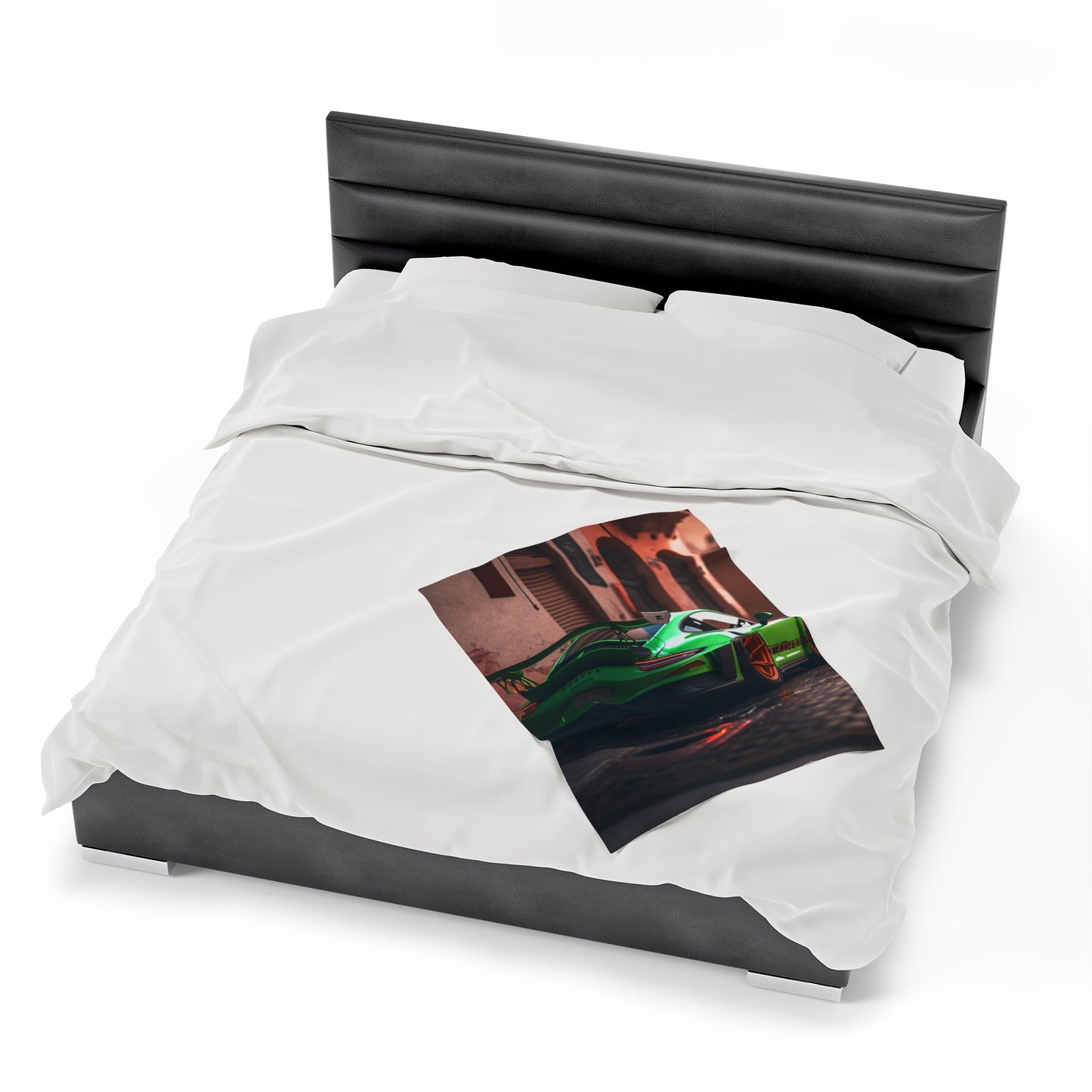 Velveteen Plush Blanket porsche 911 gt3 1