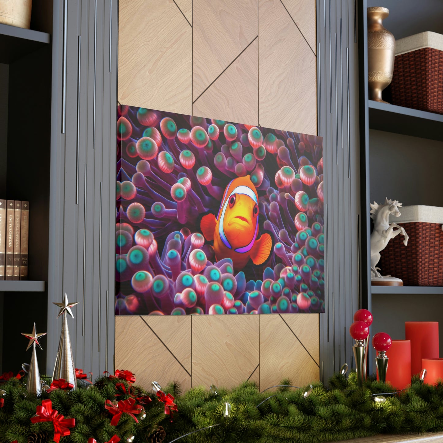 Canvas Gallery Wraps Clown Fish 4