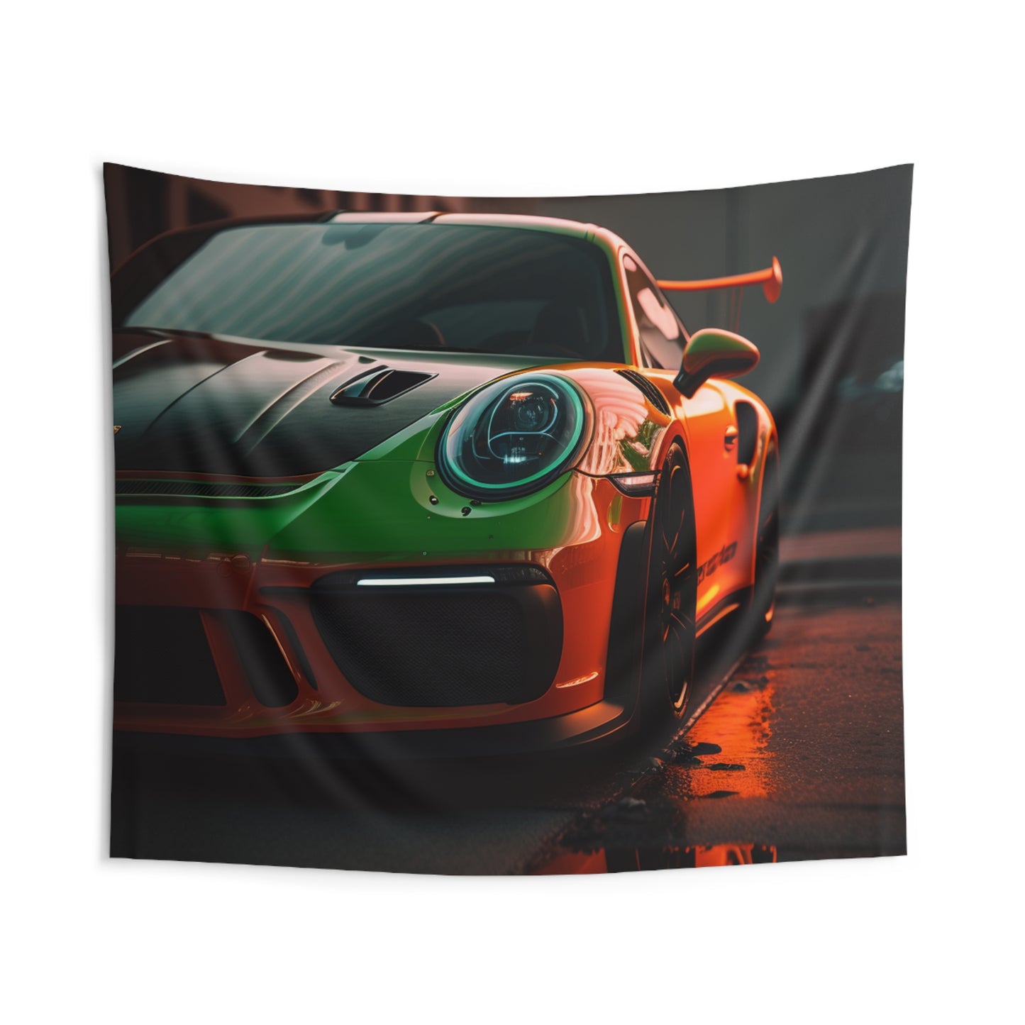 Indoor Wall Tapestries porsche 911 gt3 2