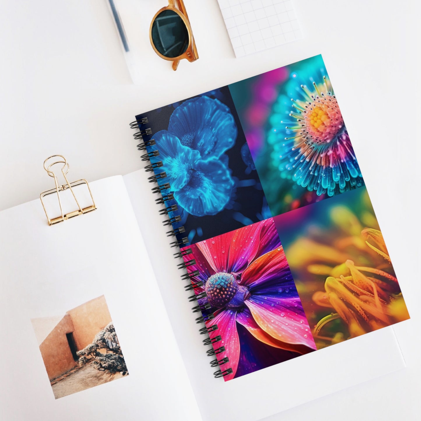 Spiral Notebook - Ruled Line Macro Life Photo 1