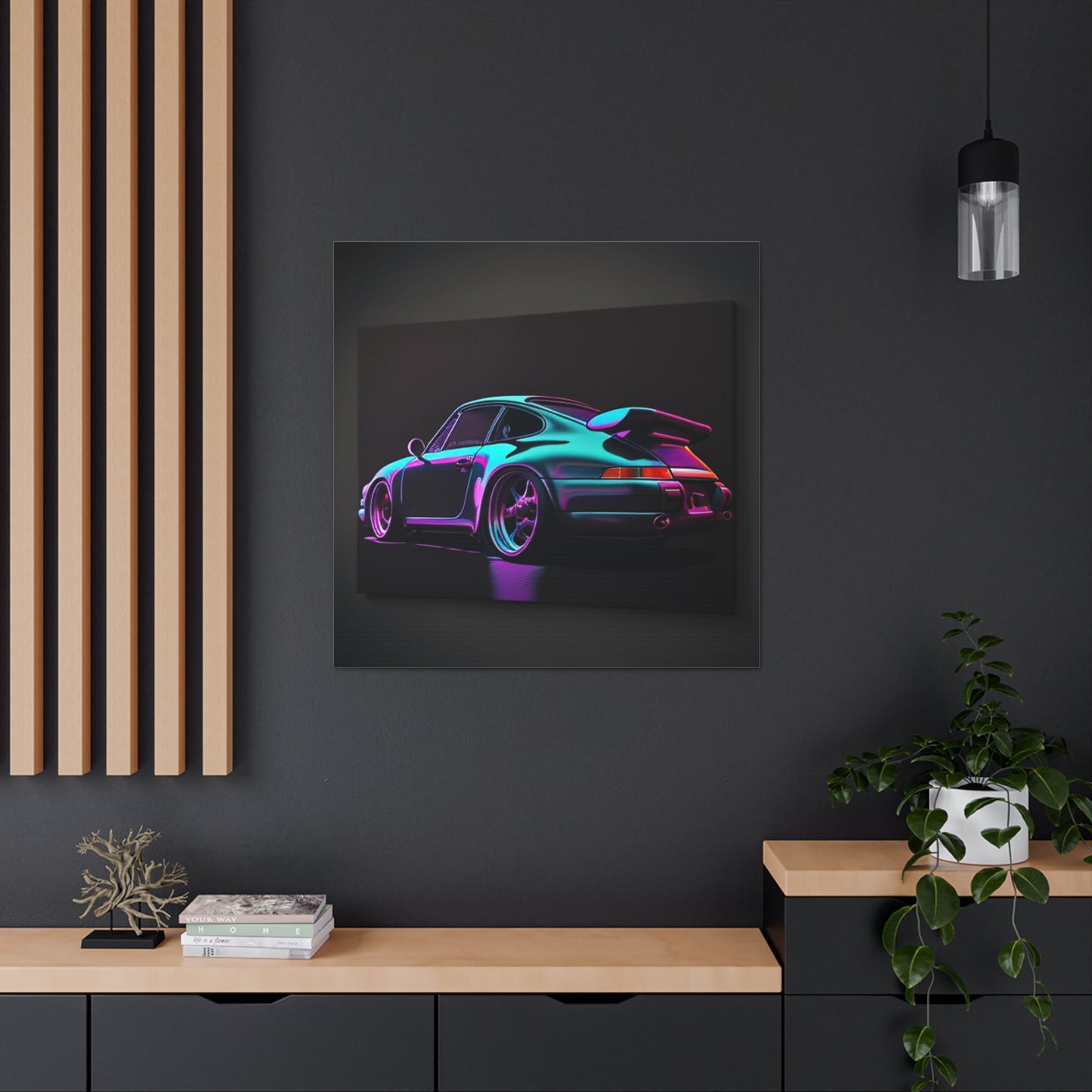 Canvas Gallery Wraps Porsche Purple 2