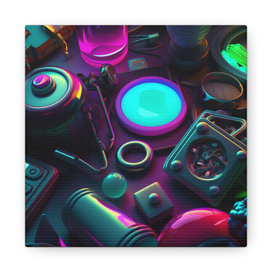 Canvas Gallery Wraps Neon Glow 4