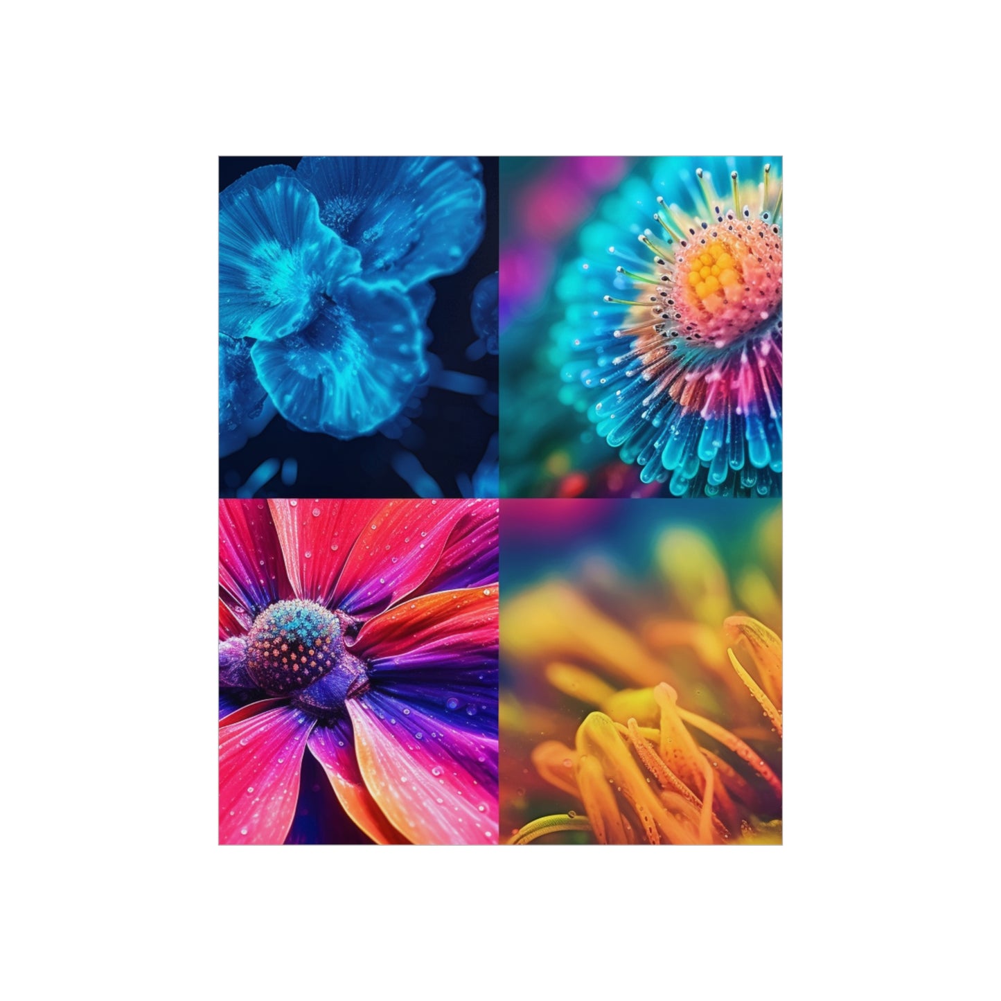 Premium Matte Vertical Posters Macro Life Photo 1