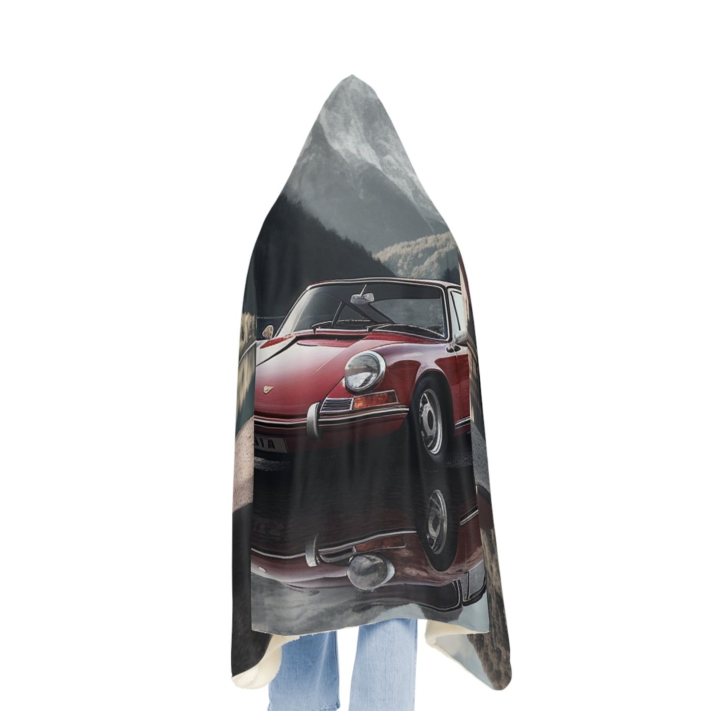 Snuggle Hooded Blanket Porsche Lake 4