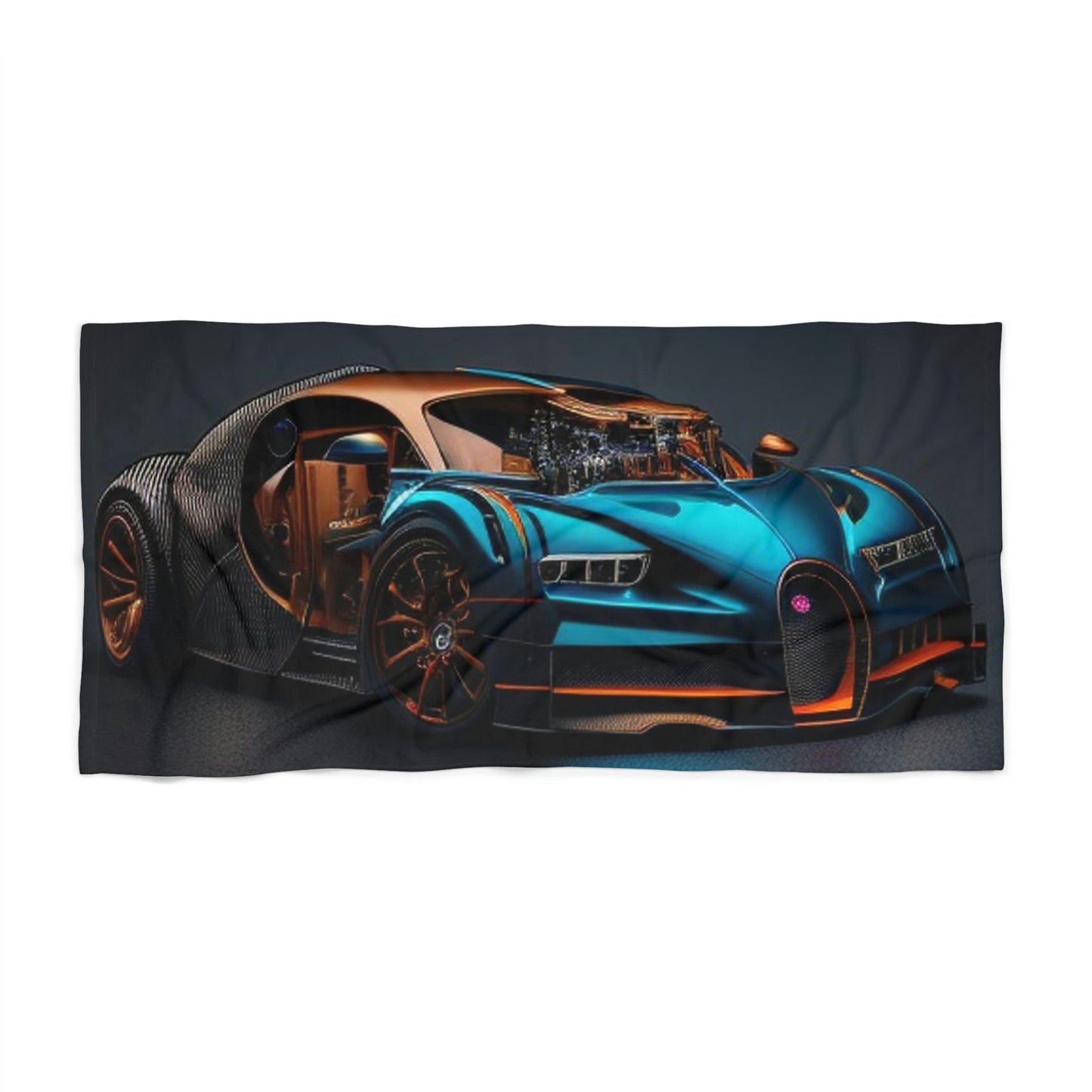 Beach Towel Bugatti Blue 4