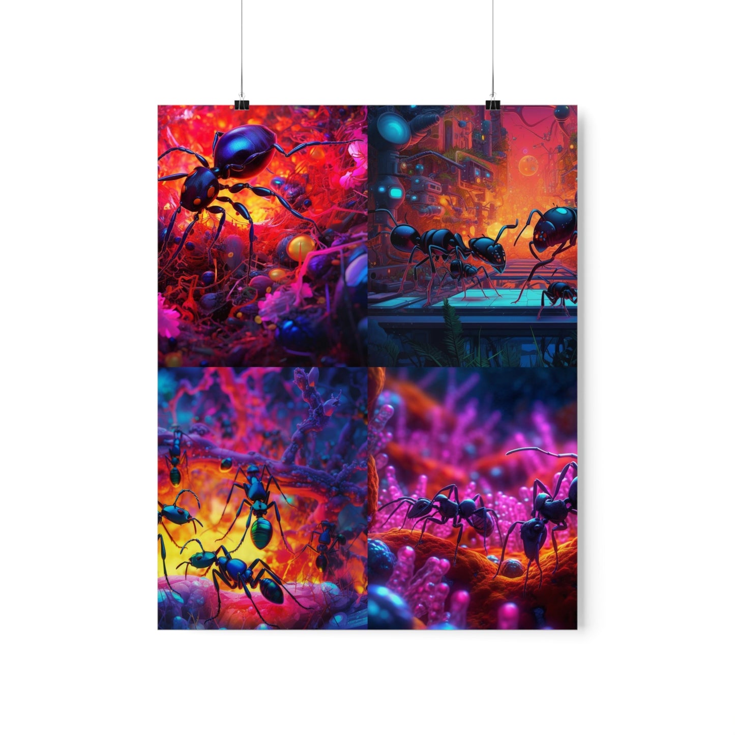 Premium Matte Vertical Posters Ants Home 5