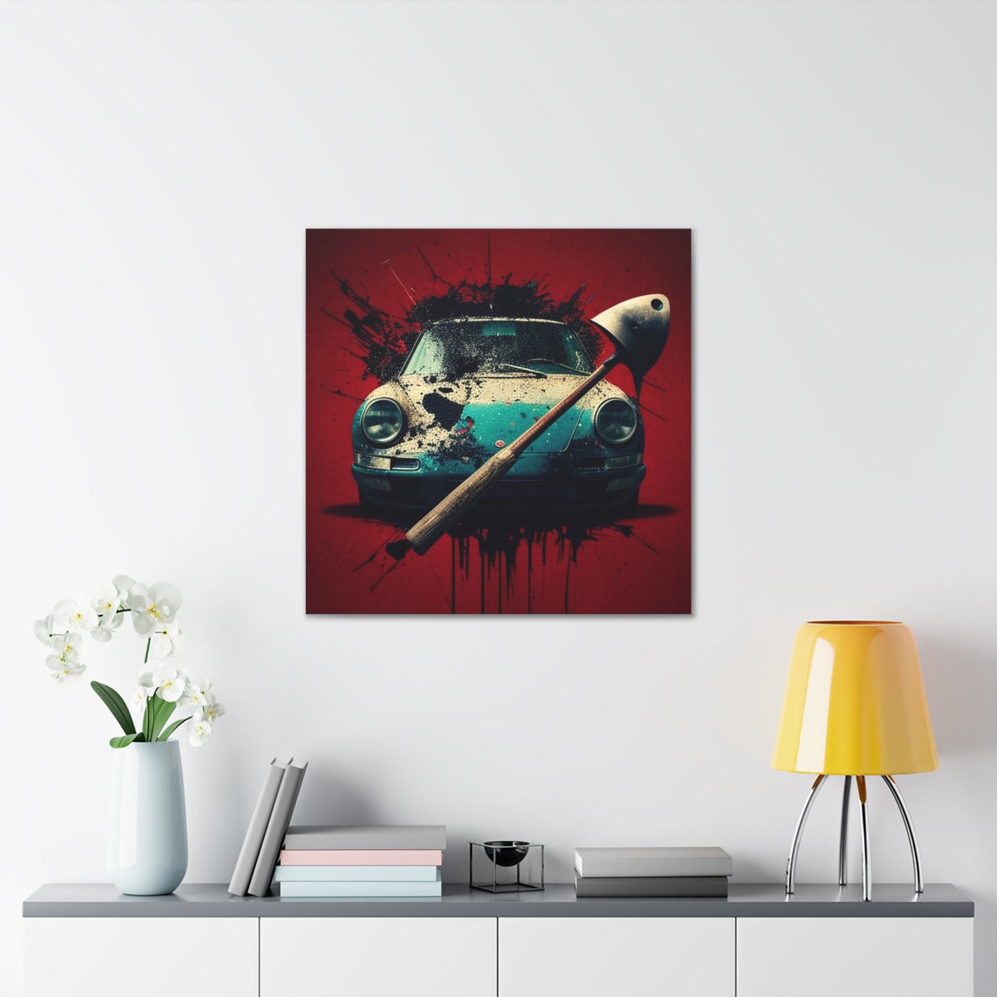 Canvas Gallery Wraps Porsche Abstract 1