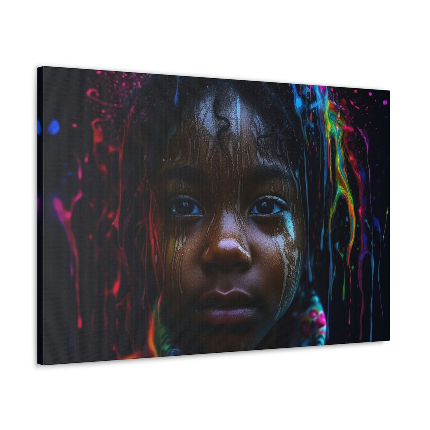 Canvas Gallery Wraps Kid Color Rain 4