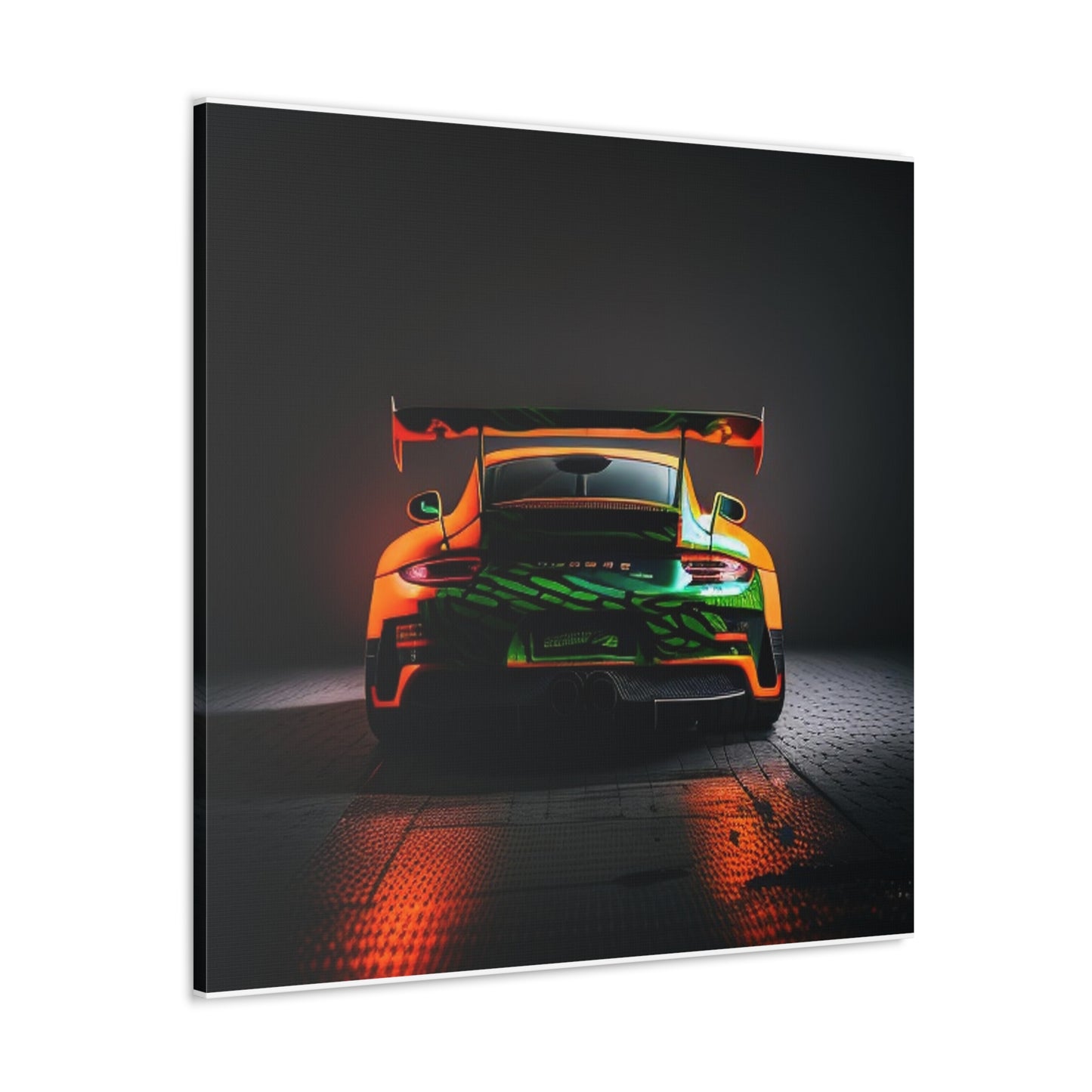 Canvas Gallery Wraps Porsche Rear 2