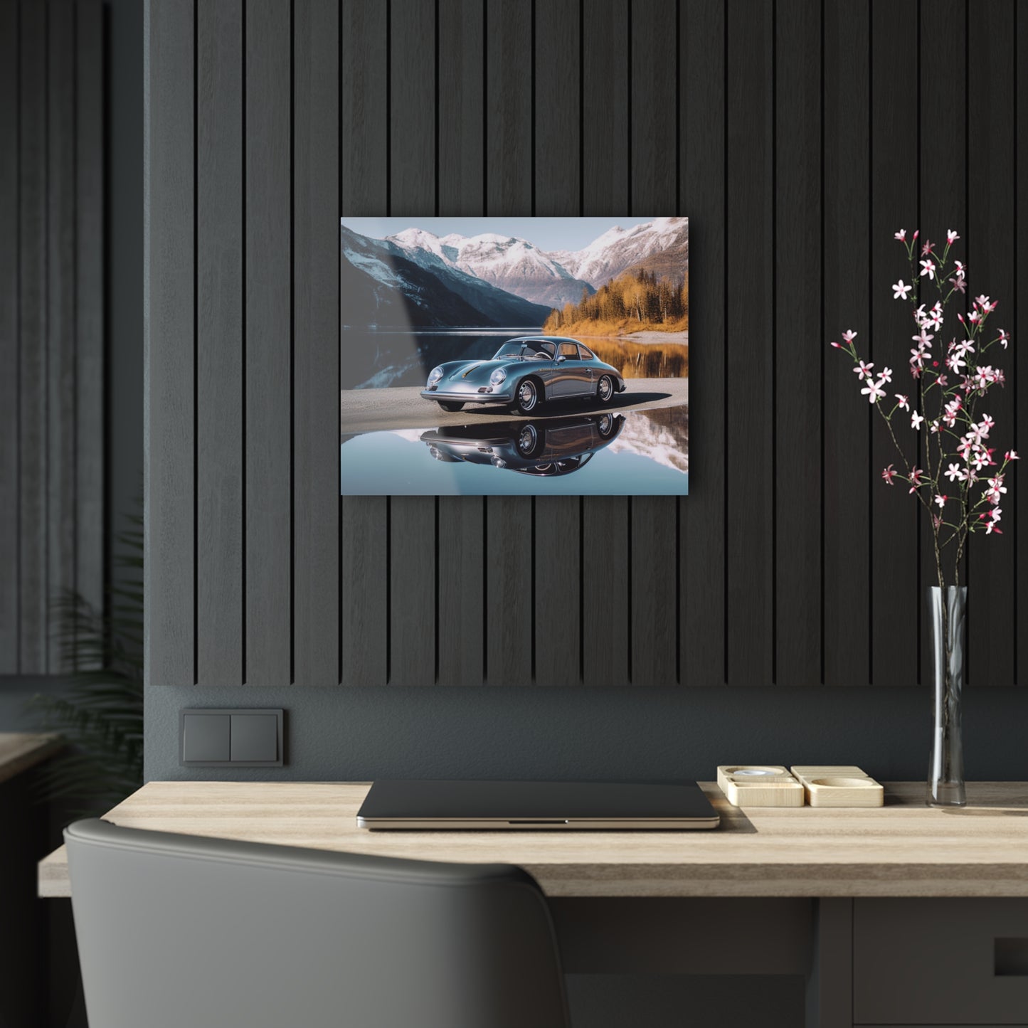 Acrylic Prints Porsche Lake 1