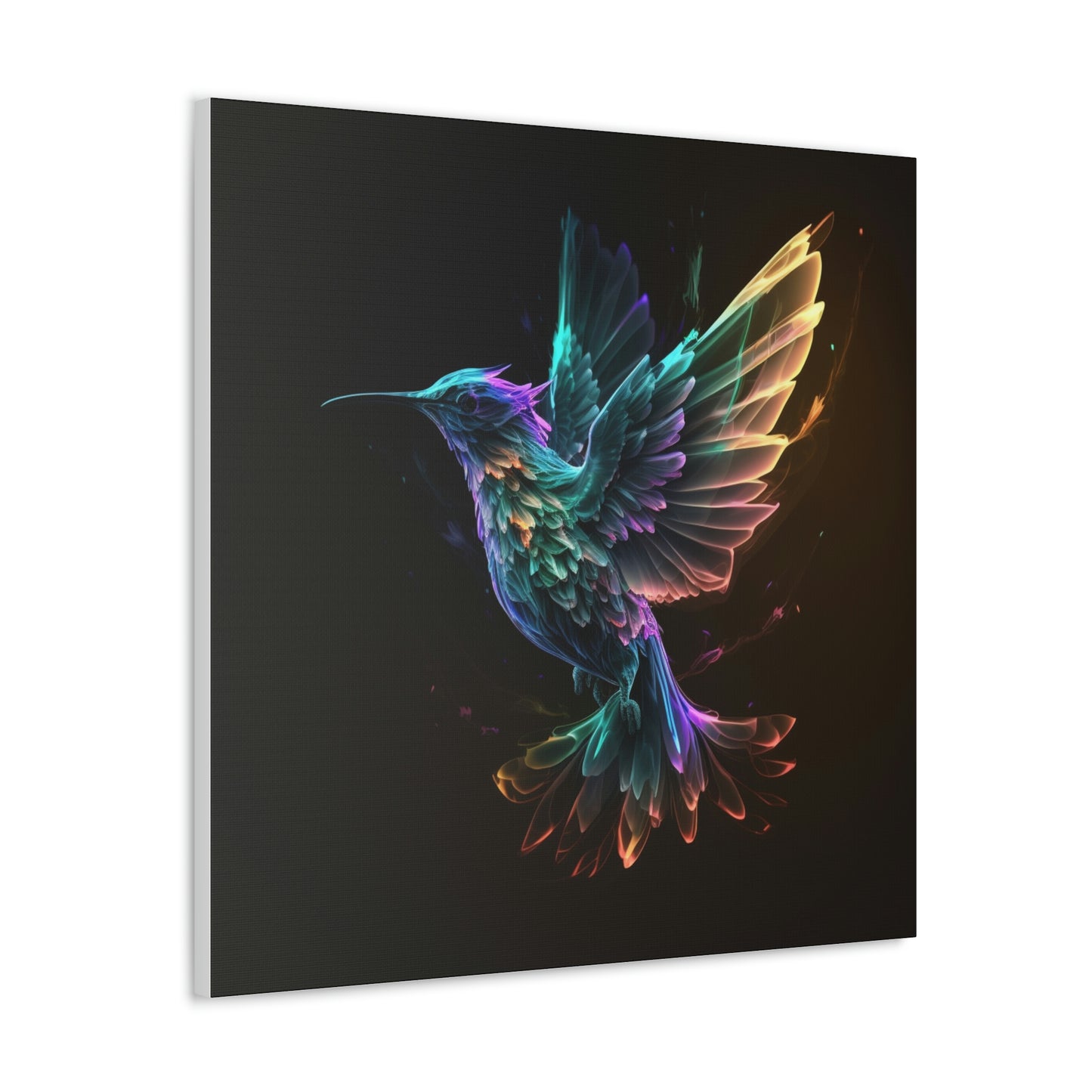 Hummingbird florescent glow