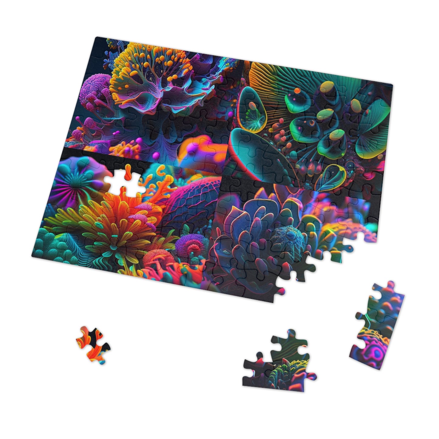 Jigsaw Puzzle (30, 110, 252, 500,1000-Piece) Ocean Life Macro 5