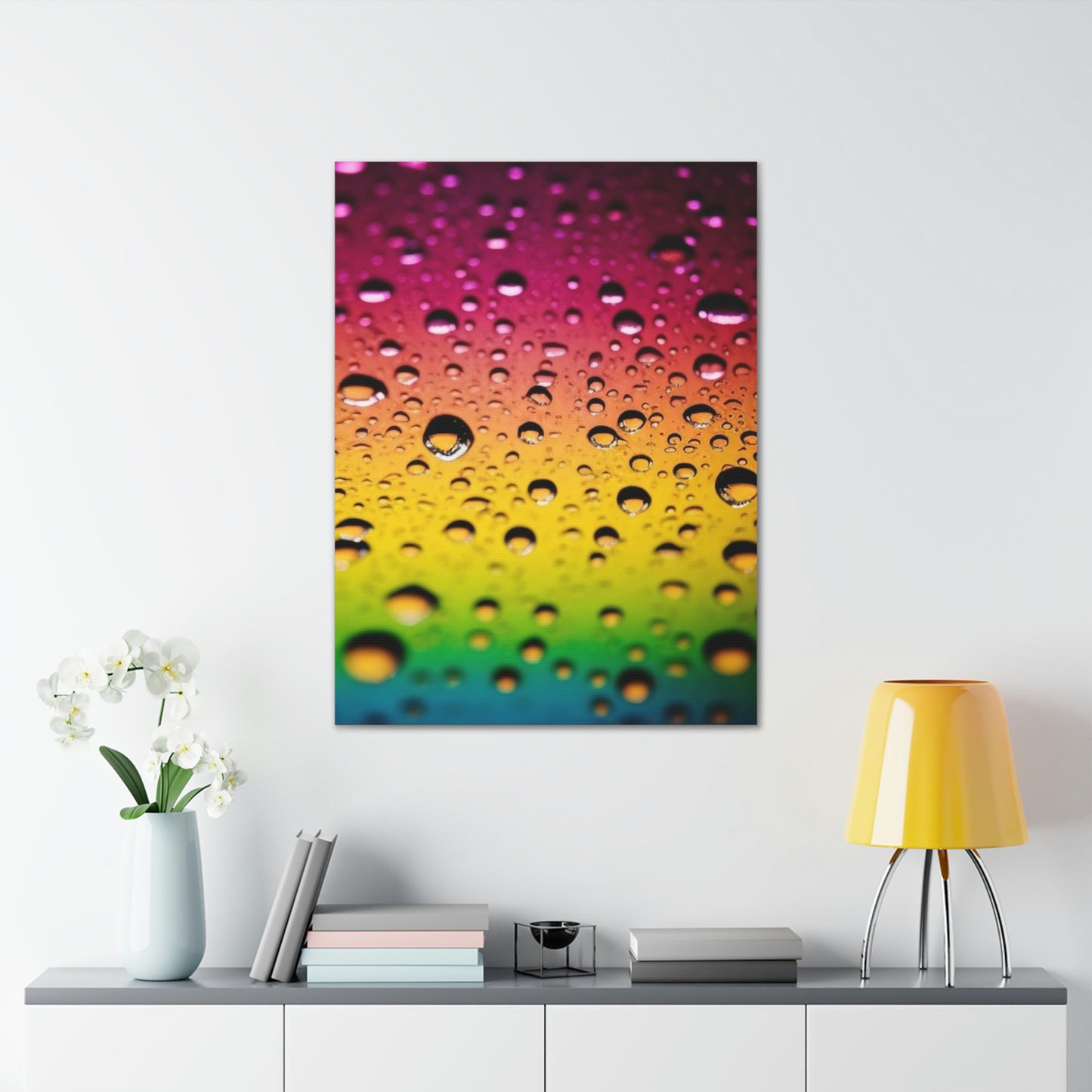 Canvas Gallery Wraps Water Drops