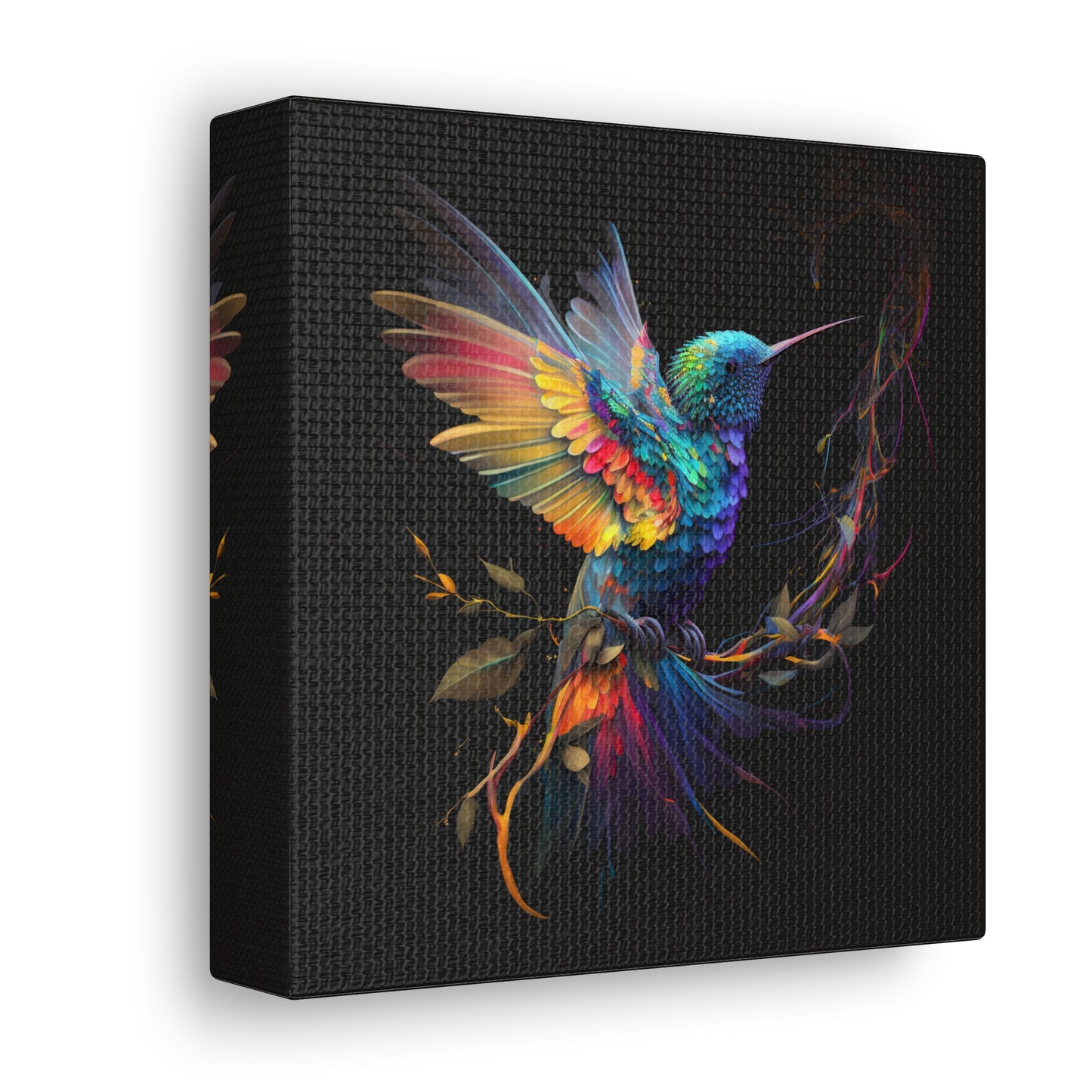 Colorful hummingbird flair