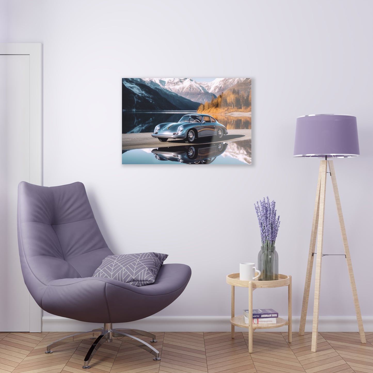 Acrylic Prints Porsche Lake 1