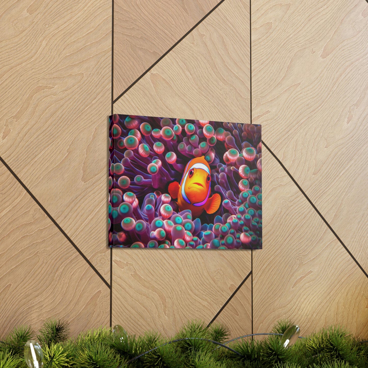 Canvas Gallery Wraps Clown Fish 4