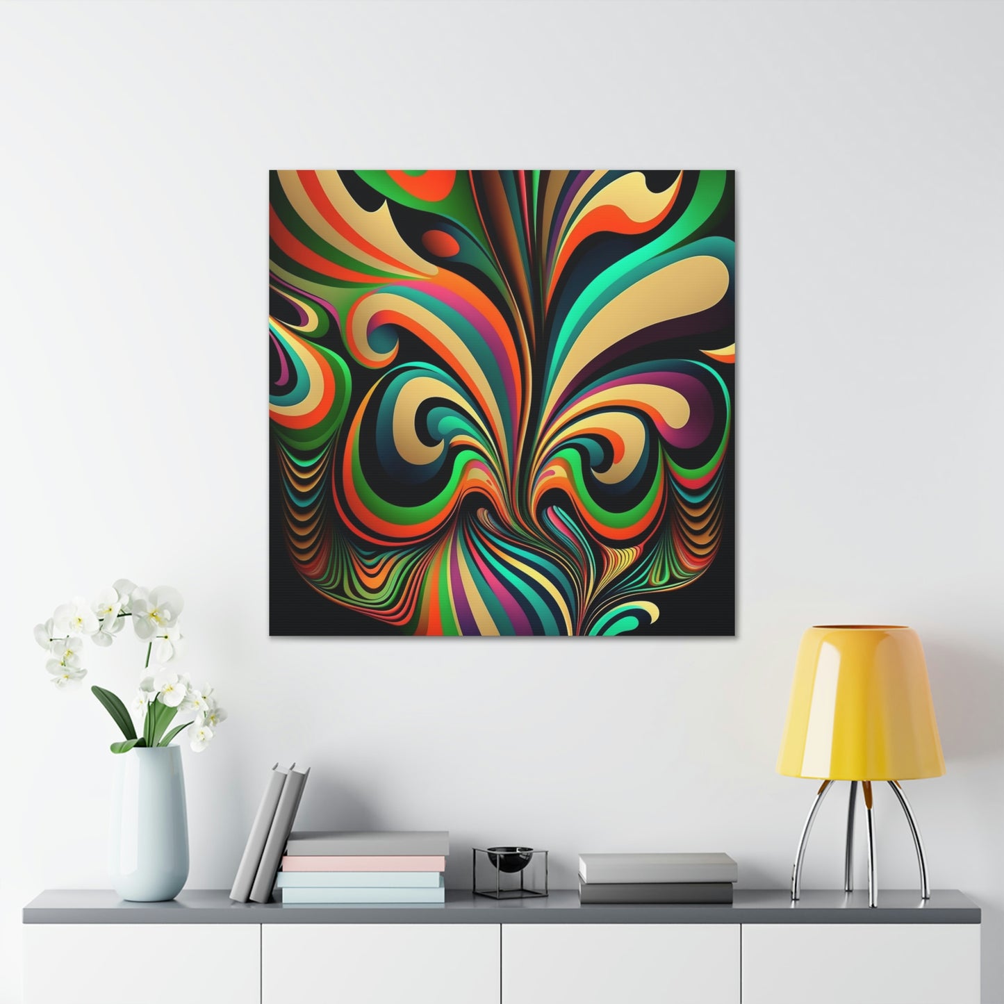 Abstract psychedelic trippy art