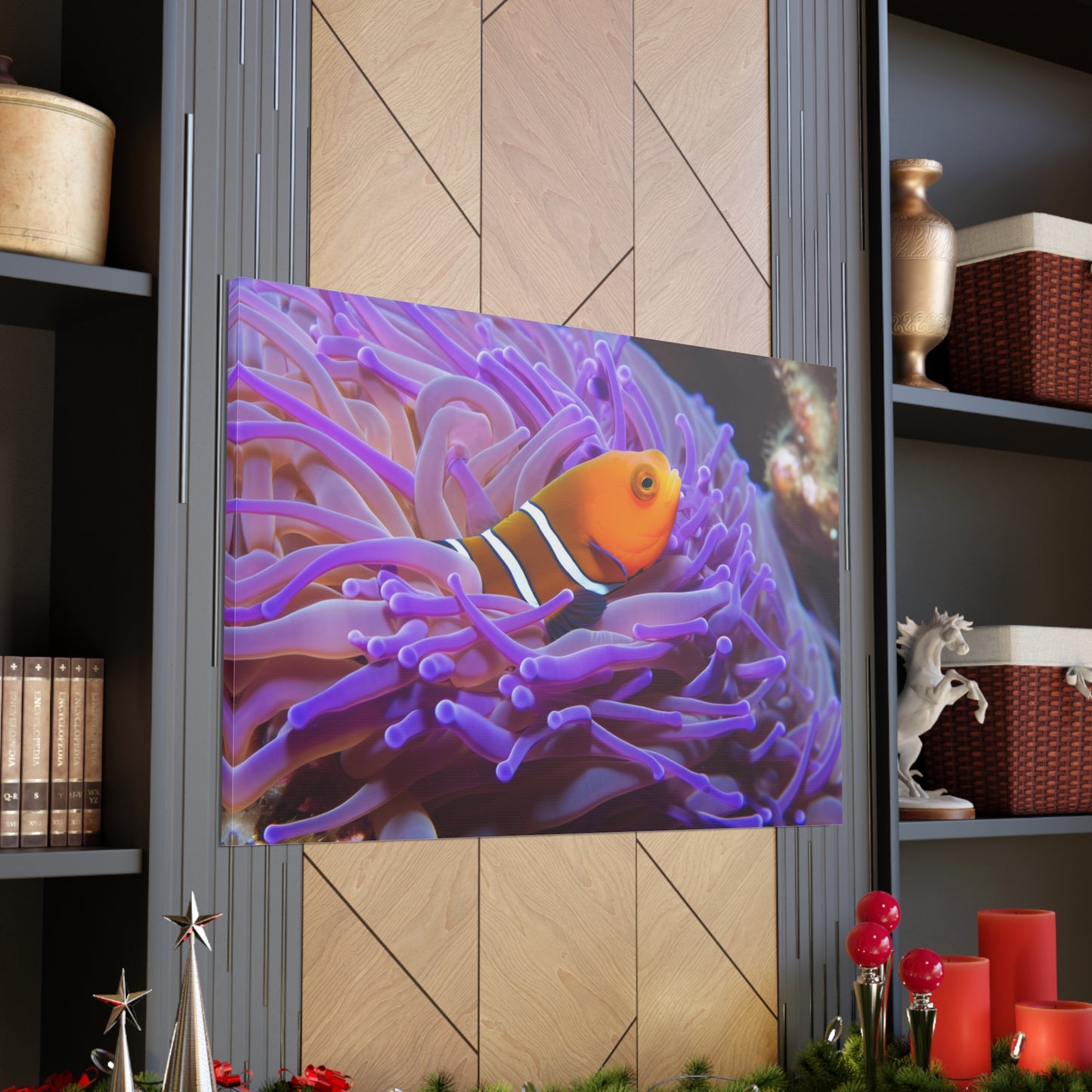 Canvas Gallery Wraps Anemone Clown 3